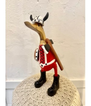 Canard viking rouge