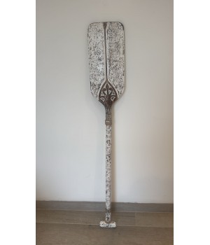 Pagaie en Bois Sculpté